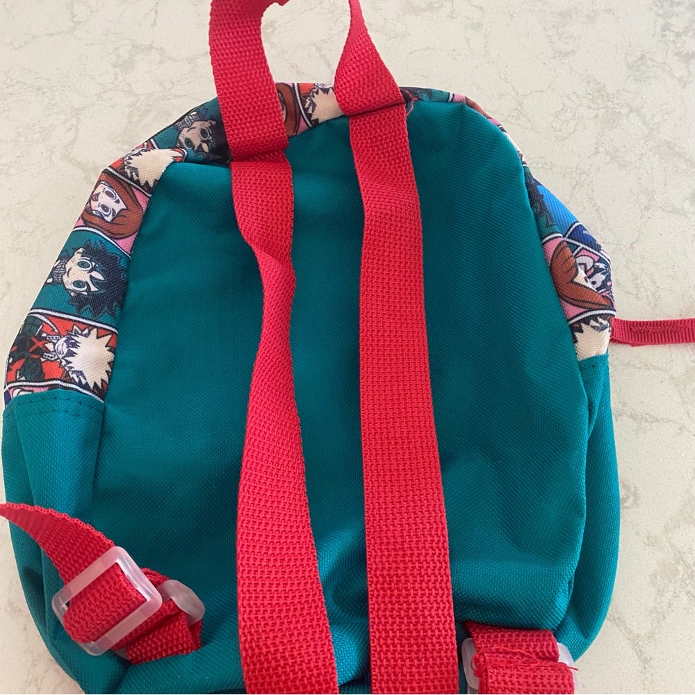 My Hero Academia Kids Backpack - Red and Blue - Picture 3 of 3